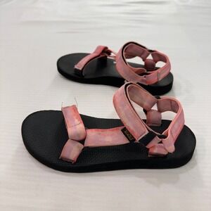 Teva Original Universal‎ Women's Sandals Pink Tie Dye Size 7 FD1321L